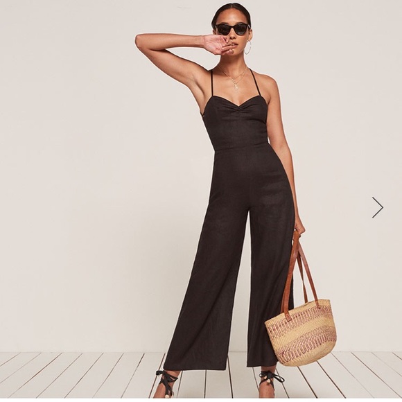 Reformation Pants - Reformation Oregano Jumpsuit in Black